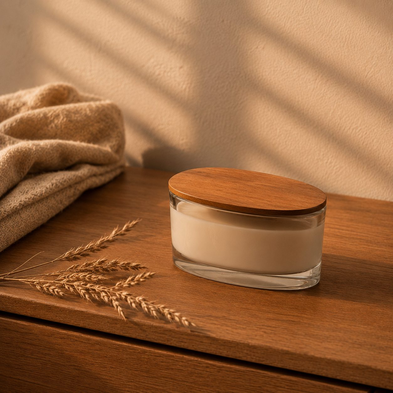 Lumidusk Crackle — Wooden Wick Candle