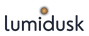 Lumidusk logo wordmark navy